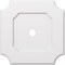 Ekena Millwork Locke Architectural Grade PVC Ceiling Medallion, 28"OD x 3"ID x 16 3/4"C x 1"P, One-Piece CMP28LE-03000 - alternate 1